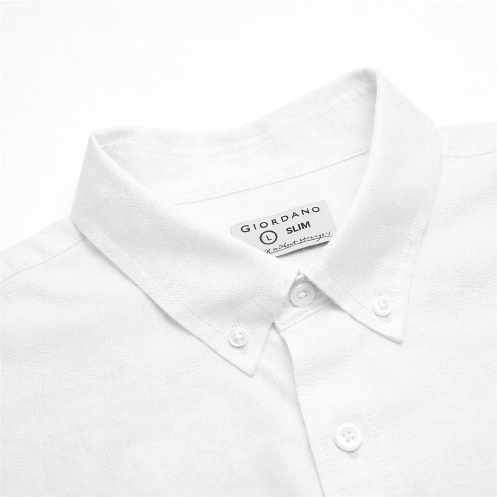 Men's Half Sleeve Oxford Shirt - Giordano Online