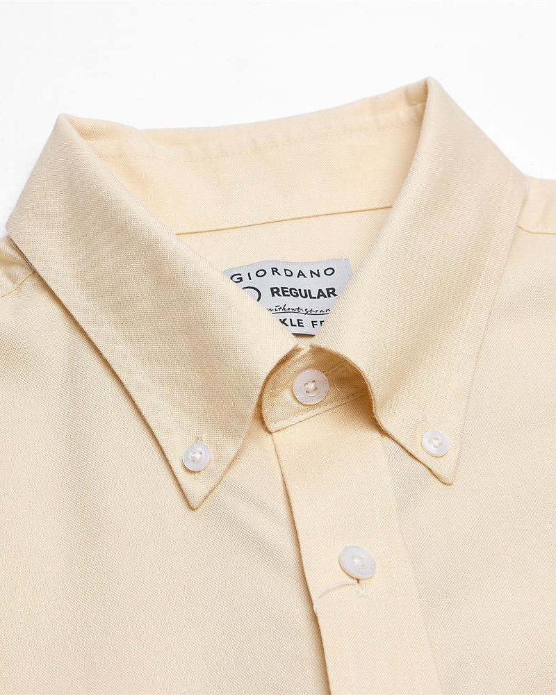 Men's Half Sleeve Wrinkle Free Shirt - Giordano Online