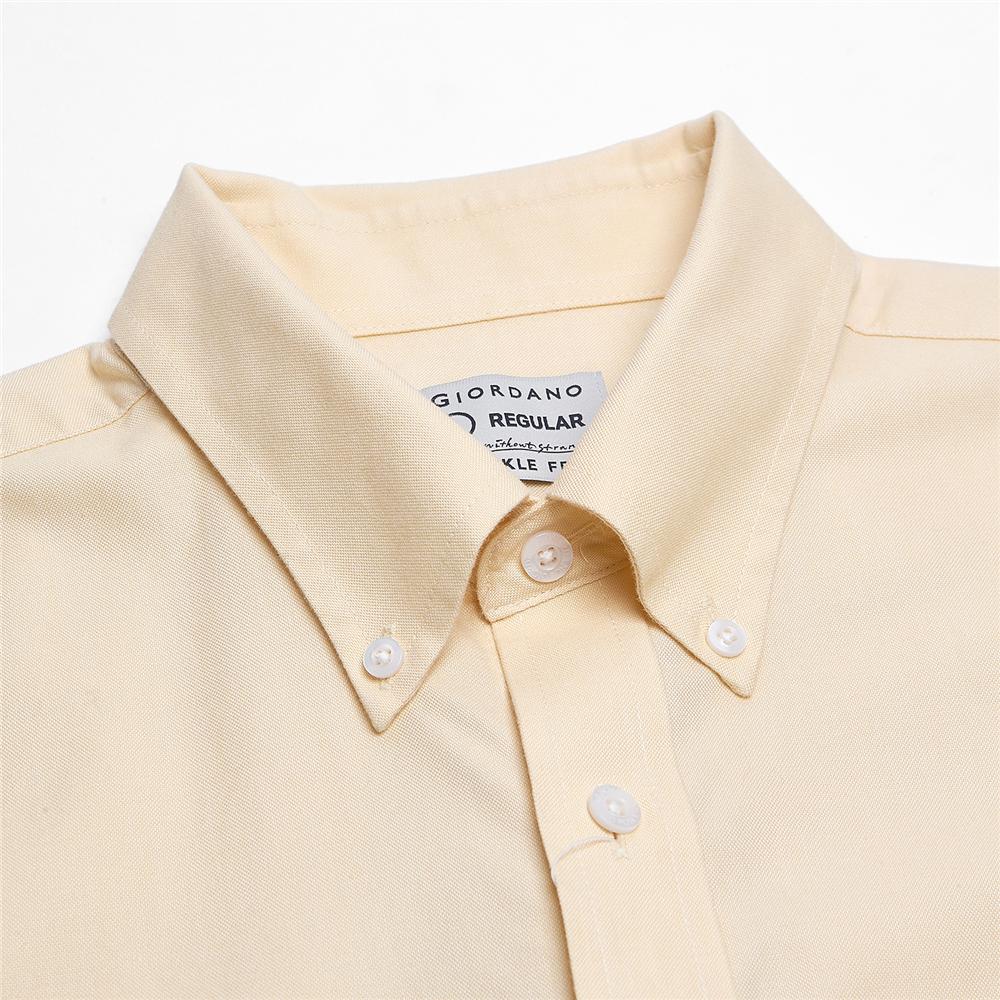 Men's Half Sleeve Wrinkle Free Shirt - Giordano Online