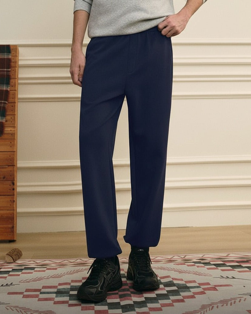 Men's Interlock Mid Rise Jogger - Giordano Online