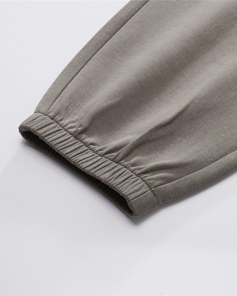 Men's Interlock Mid Rise Jogger - Giordano Online