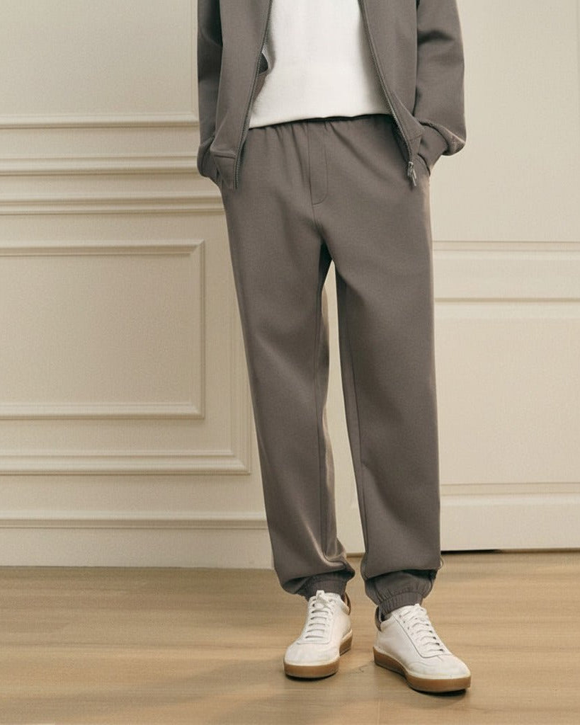 Men's Interlock Mid Rise Jogger - Giordano Online