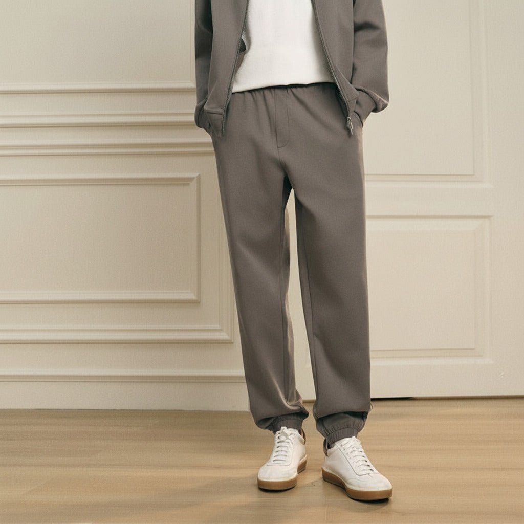 Men's Interlock Mid Rise Jogger - Giordano Online