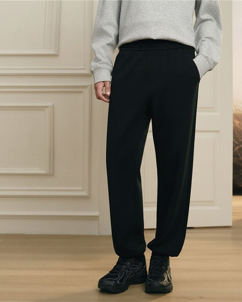 Men's Interlock Mid Rise Jogger - Giordano Online