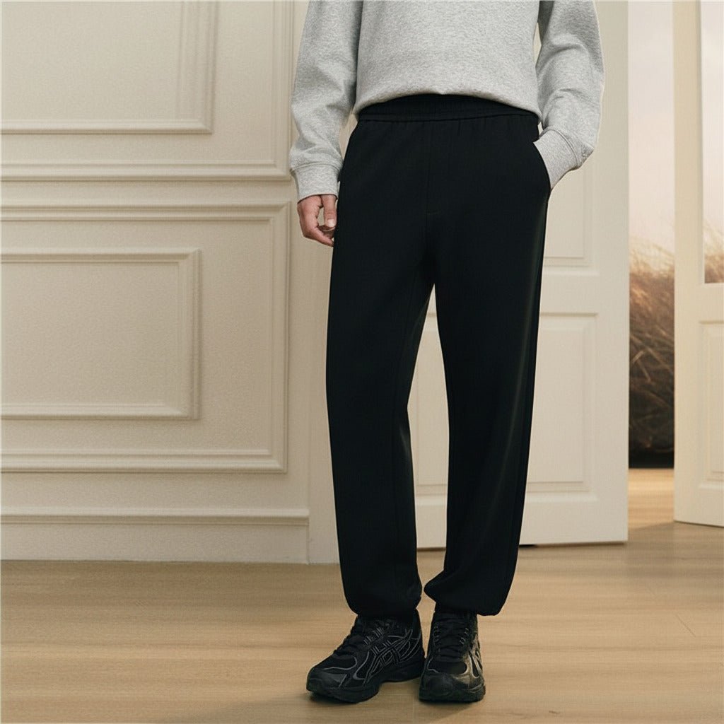 Men's Interlock Mid Rise Jogger - Giordano Online