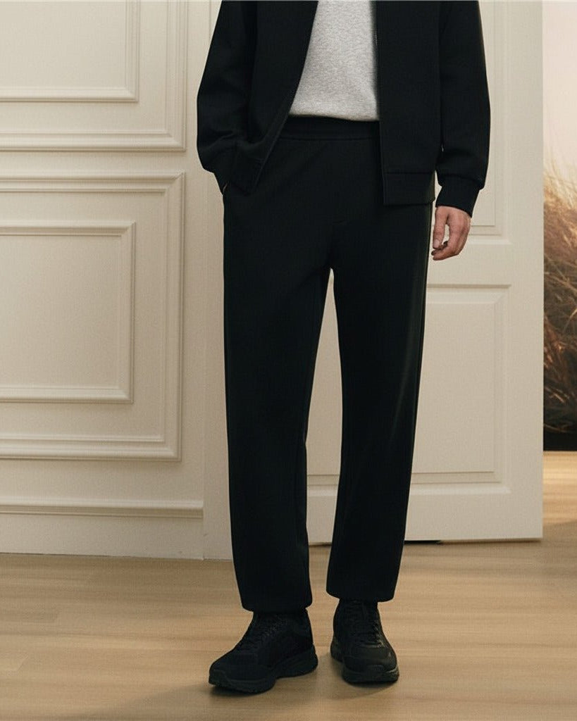 Men's Interlock Mid Rise Jogger - Giordano Online