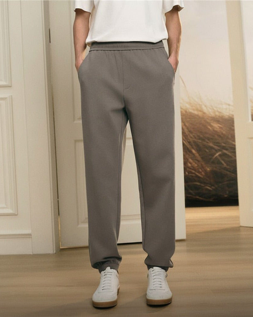 Men's Interlock Mid Rise Jogger - Giordano Online