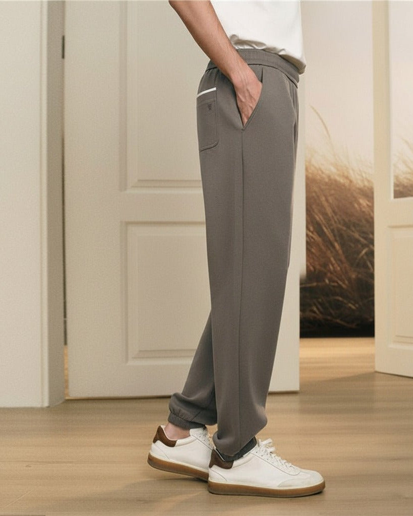 Men's Interlock Mid Rise Jogger - Giordano Online