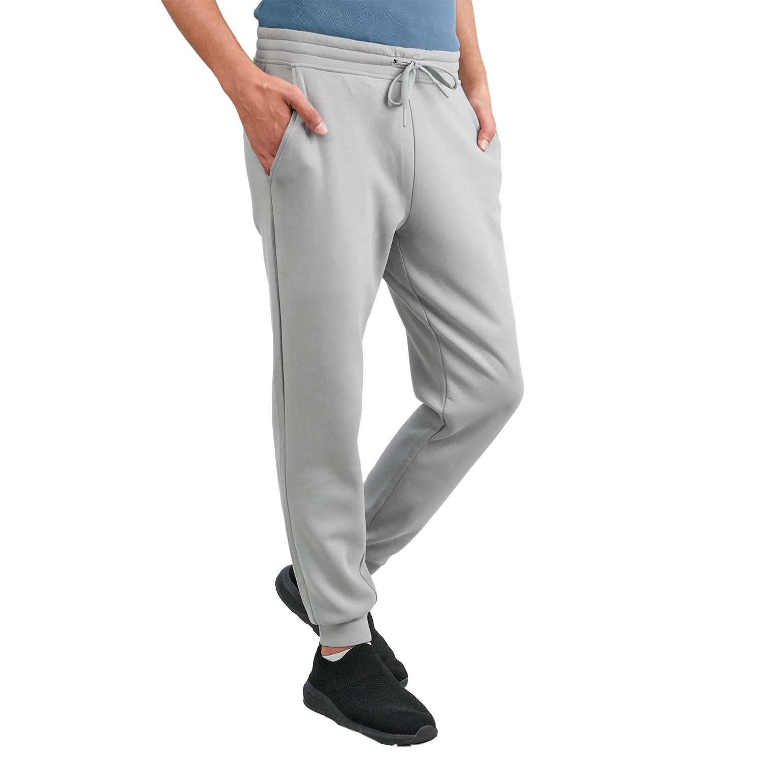 Men's Interlock Mid Rise Slim Taper Elastic Waist Pants - Giordano Online