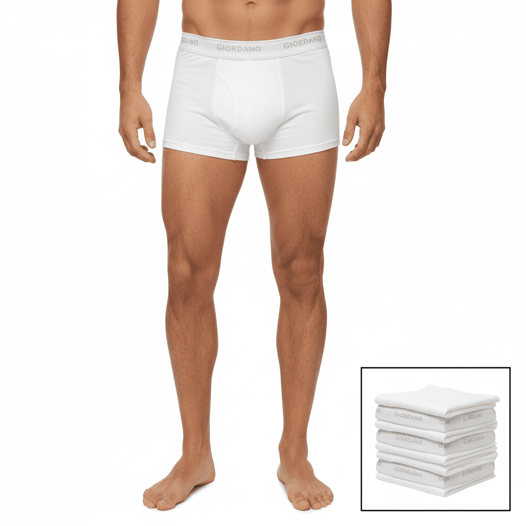 Men's Jersey Trunks (3 - packs) - Giordano Online