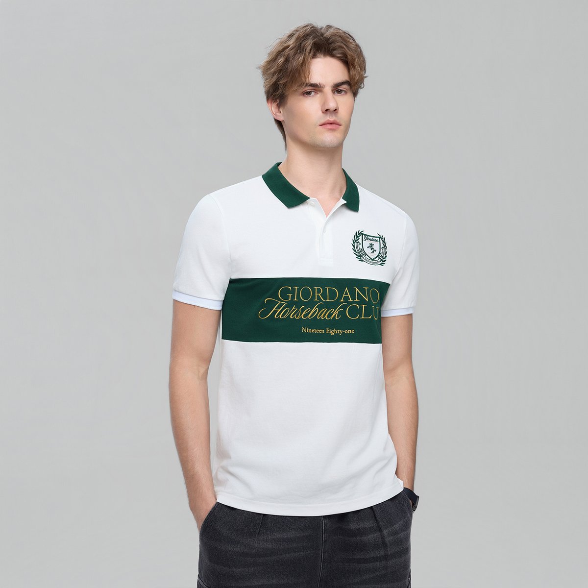 Men's Lacoste Bold Polo - Giordano Online