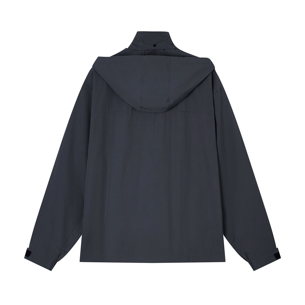 Men's Lightweight Embroidered Windbreaker Jacket - Giordano Online