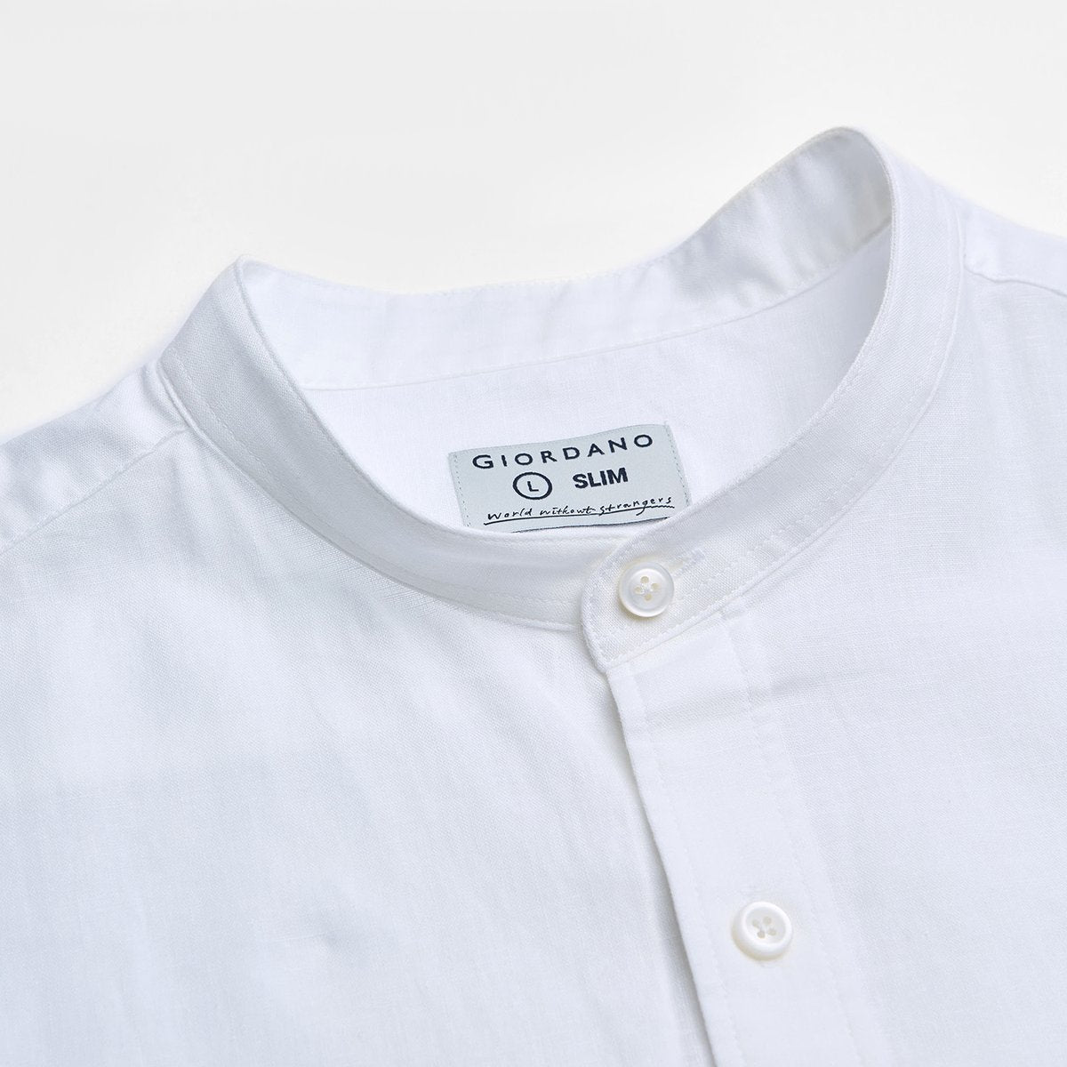 Men's Linen Cotton Poplin Shirt - Giordano Online