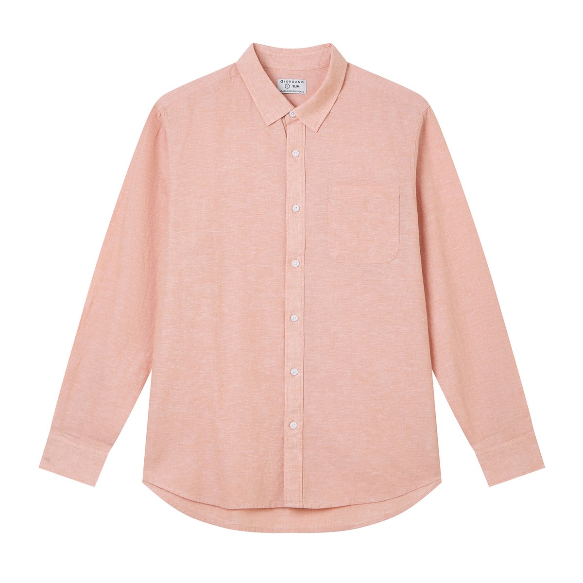 Men's Linen Shirt - Giordano Online