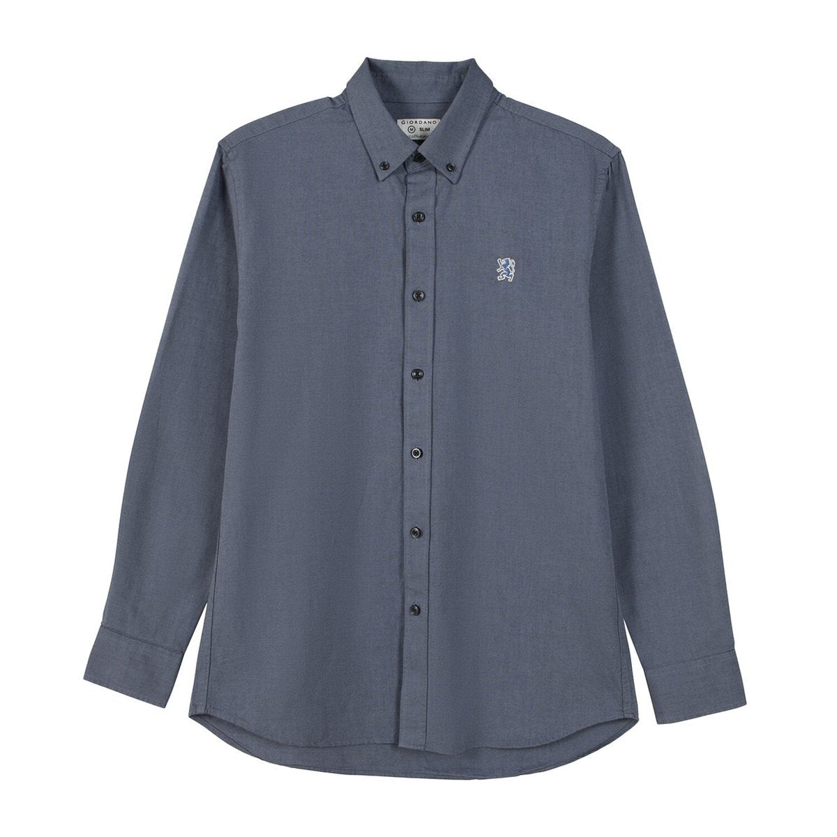 Men's Lion Oxford Shirt - Giordano Online