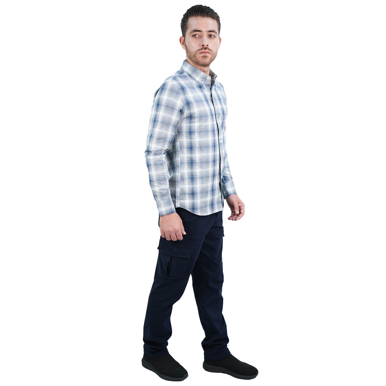 Men's Lion Oxford Shirt - Giordano Online