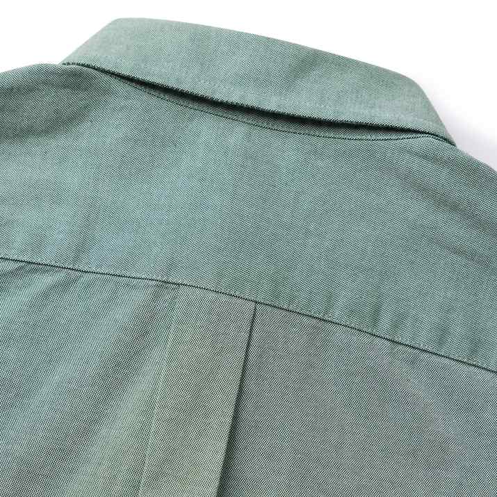 Men's Lion Oxford Shirt - Green - Giordano