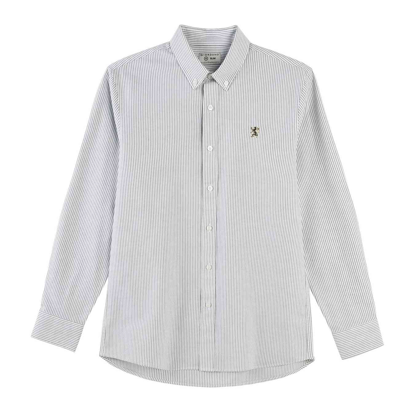Men's Lion Oxford Shirt - Multi - Giordano