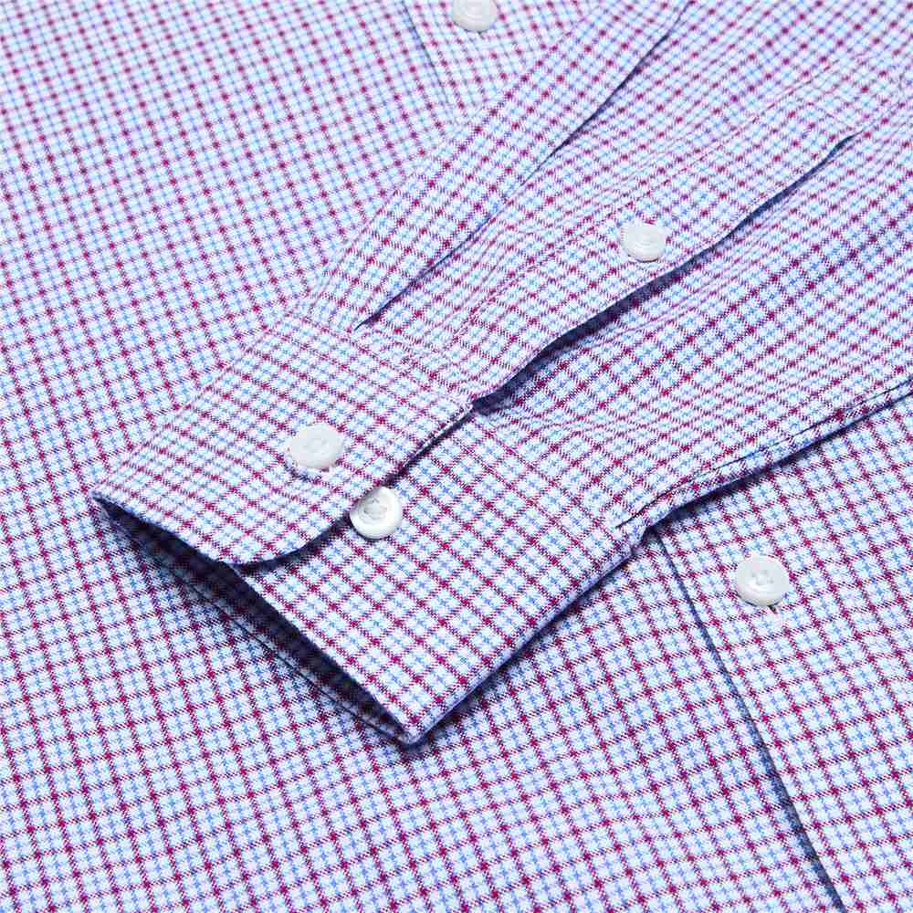 Men's Lion Oxford Slim Long Sleeve Shirt - Giordano Online