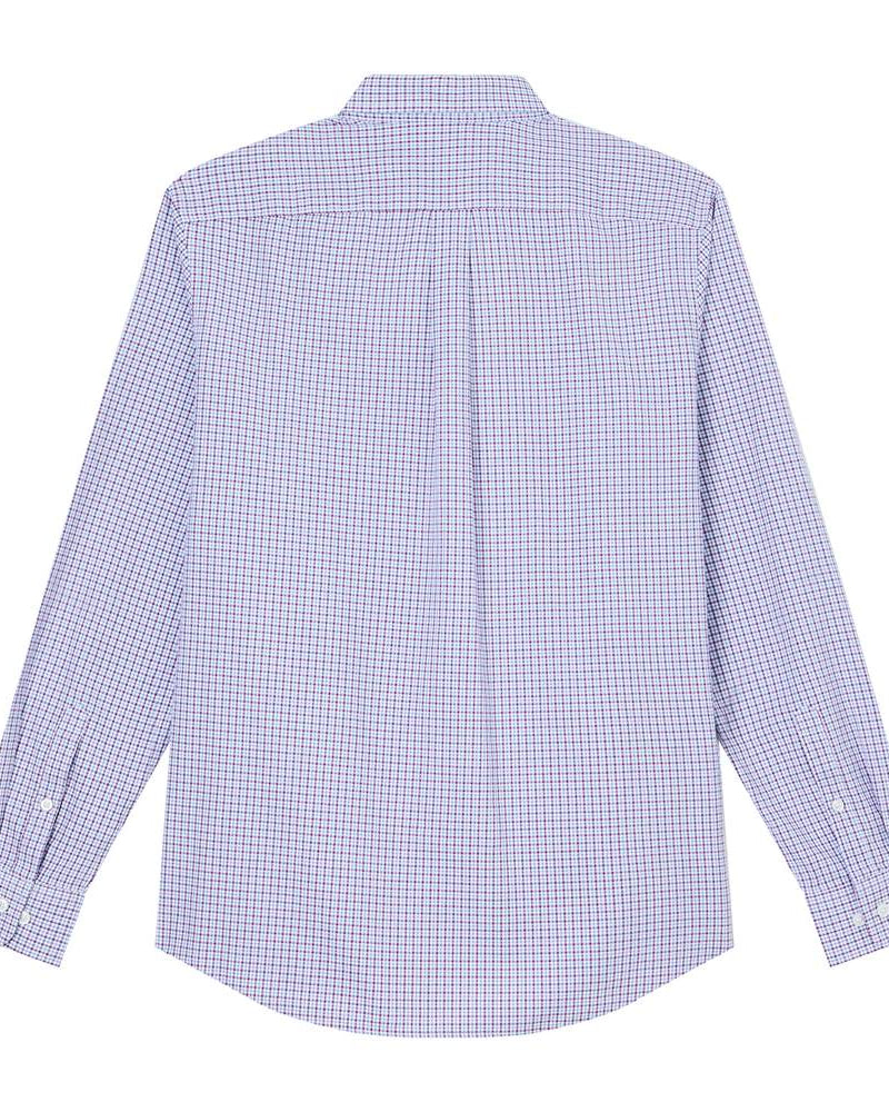 Men's Lion Oxford Slim Long Sleeve Shirt - Giordano Online