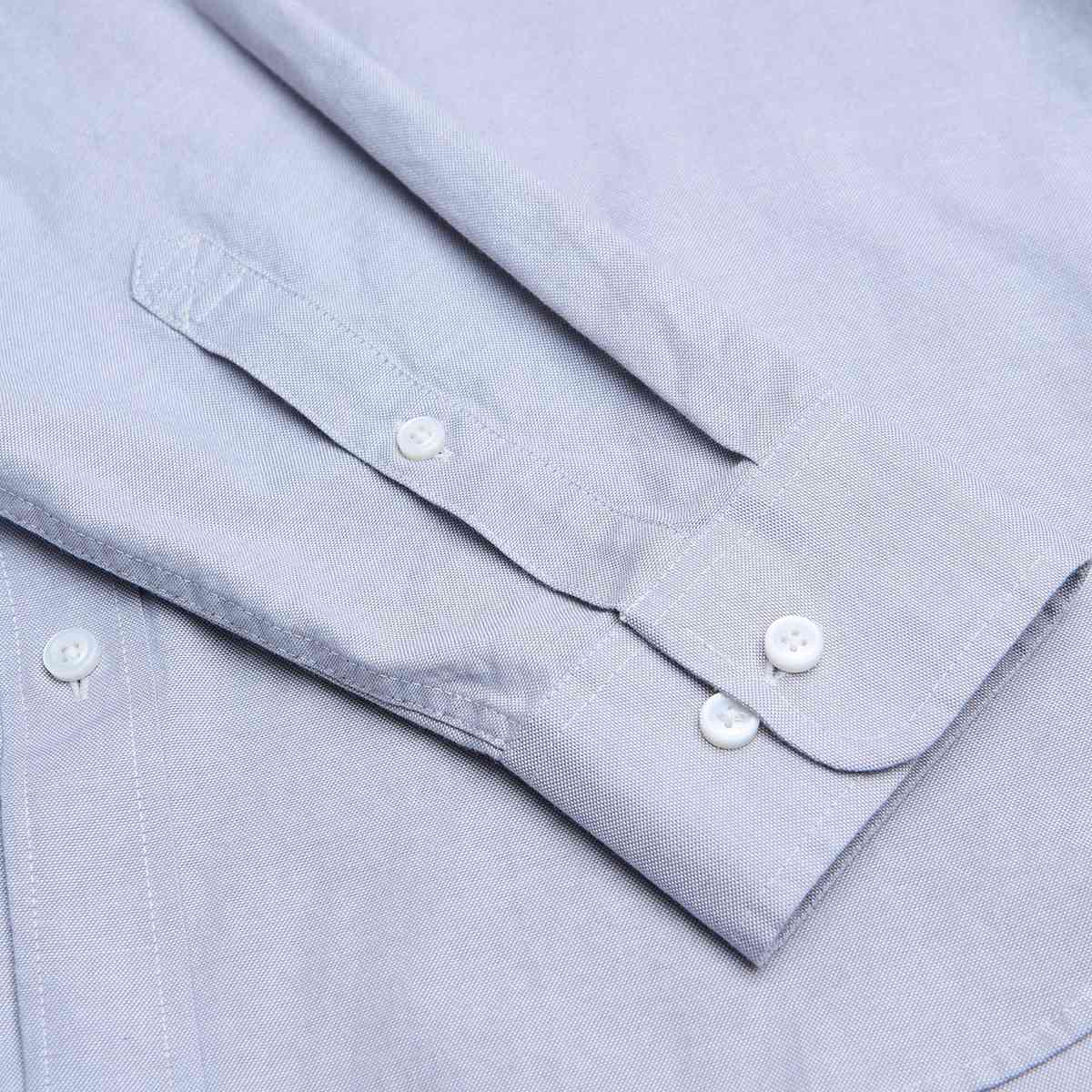 Men's Lion Oxford Slim Long Sleeve Shirt - Giordano Online