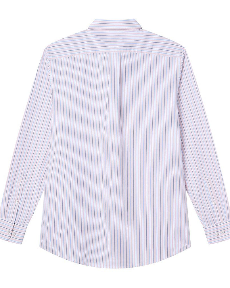 Men's Lion Oxford Slim Long Sleeve Shirt - Giordano Online