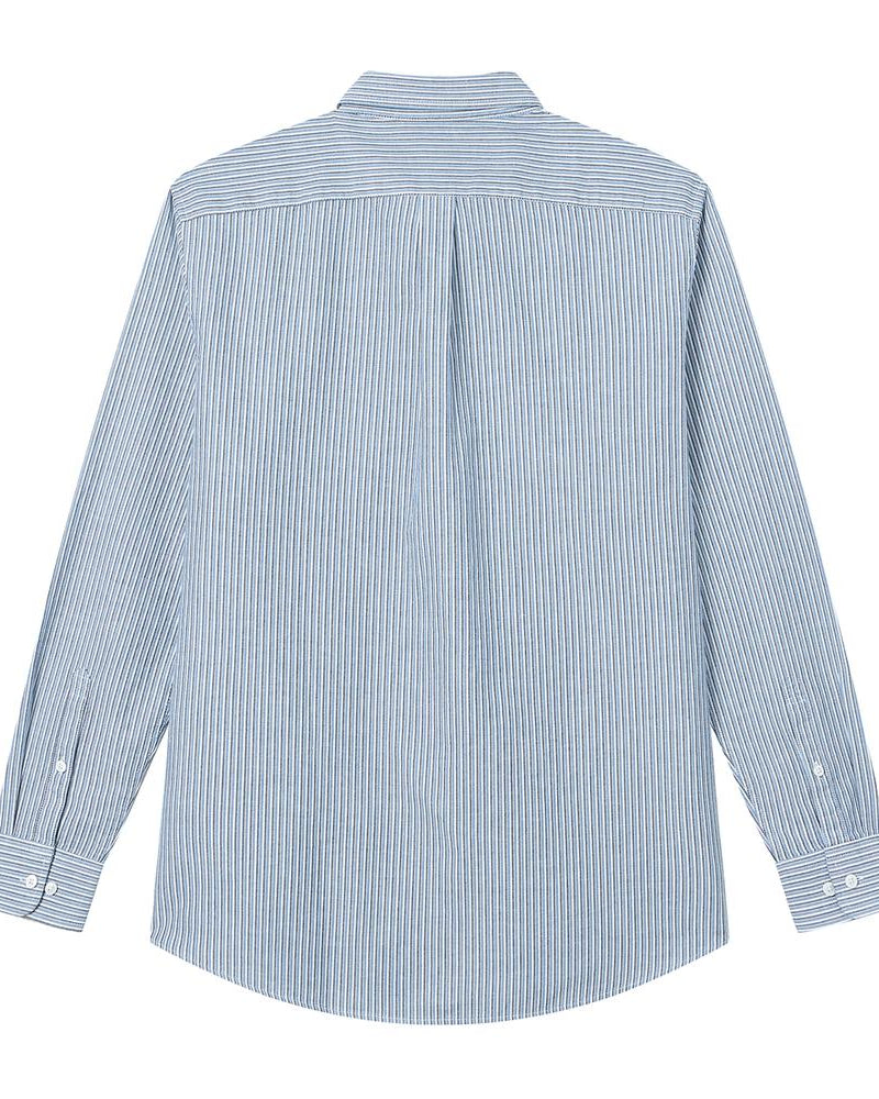 Men's Lion Oxford Slim Long Sleeve Shirt - Giordano Online