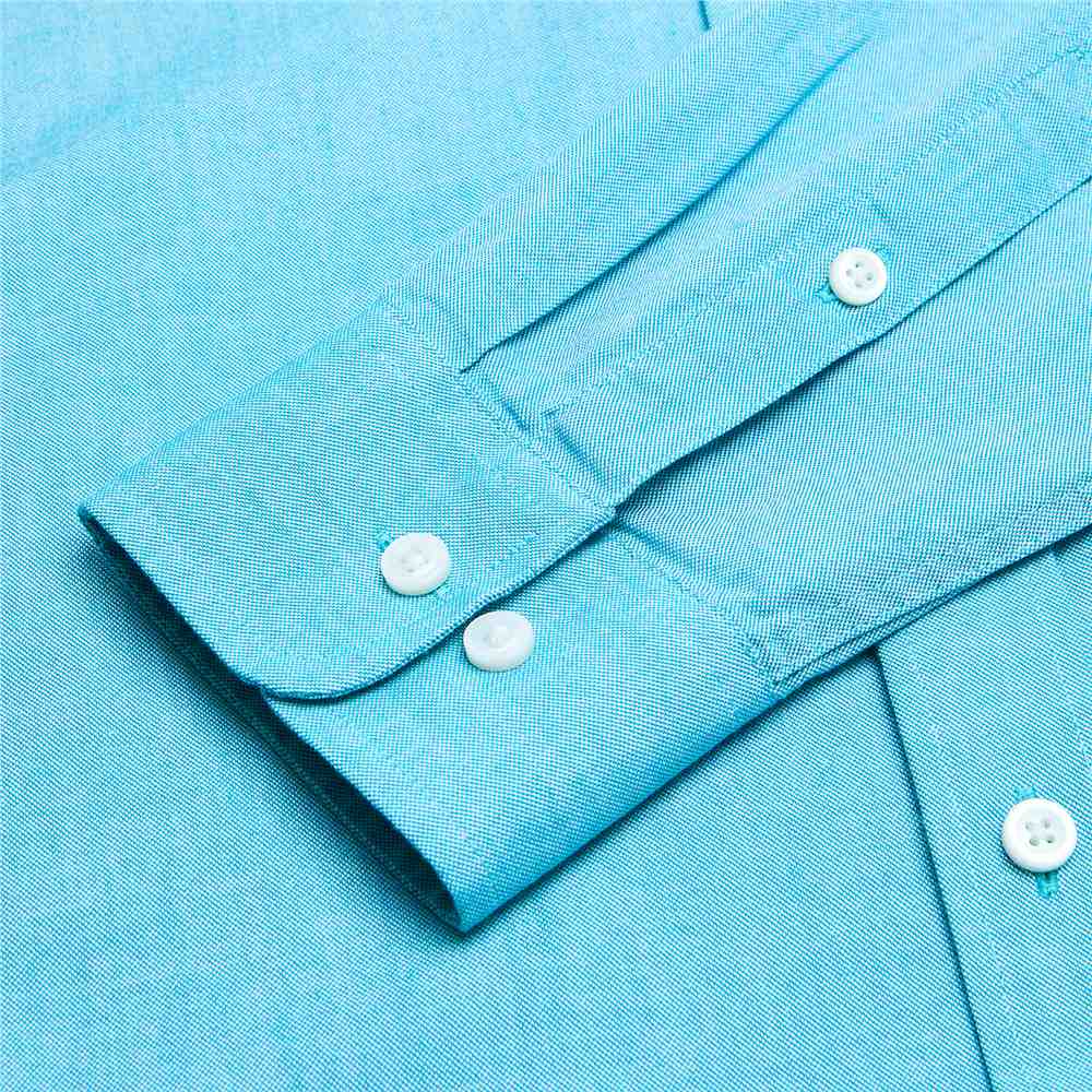 Men's Lion Oxford Slim Long Sleeve Shirt - Giordano Online