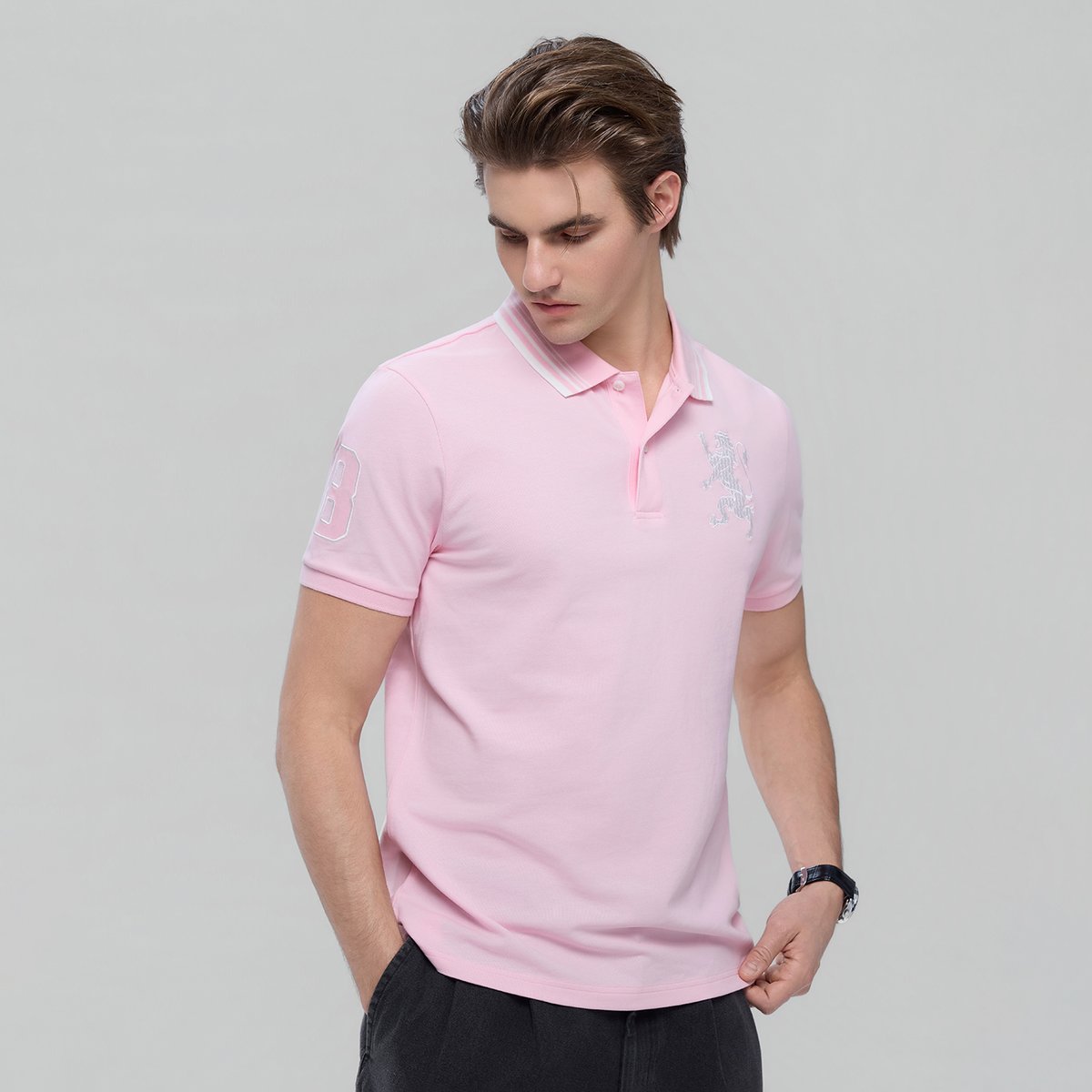 Men's Lion Polo - Giordano Online