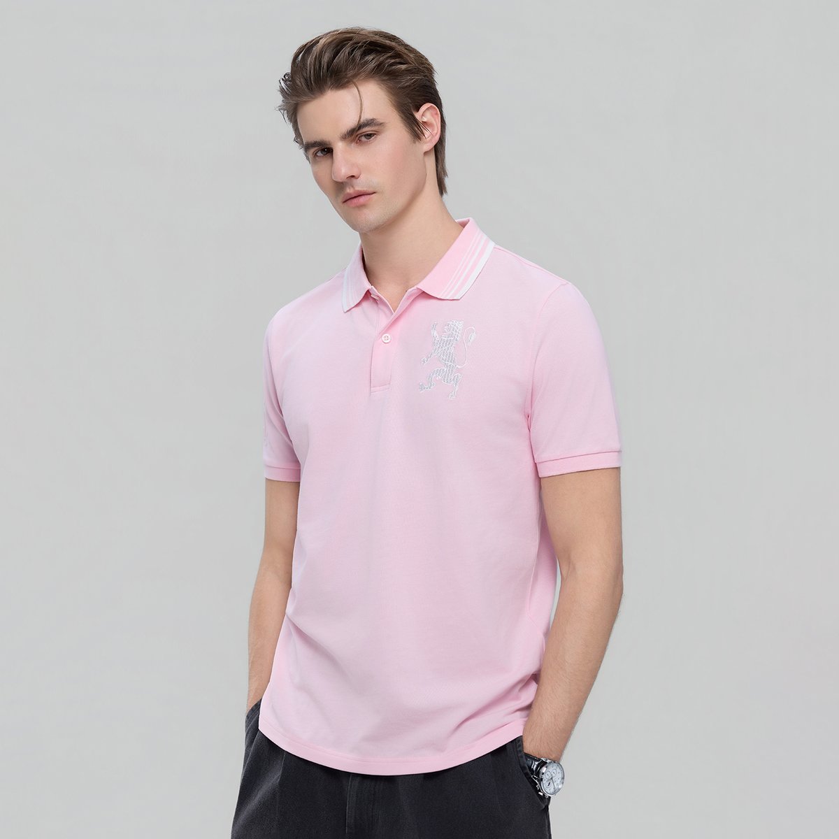 Men's Lion Polo - Giordano Online