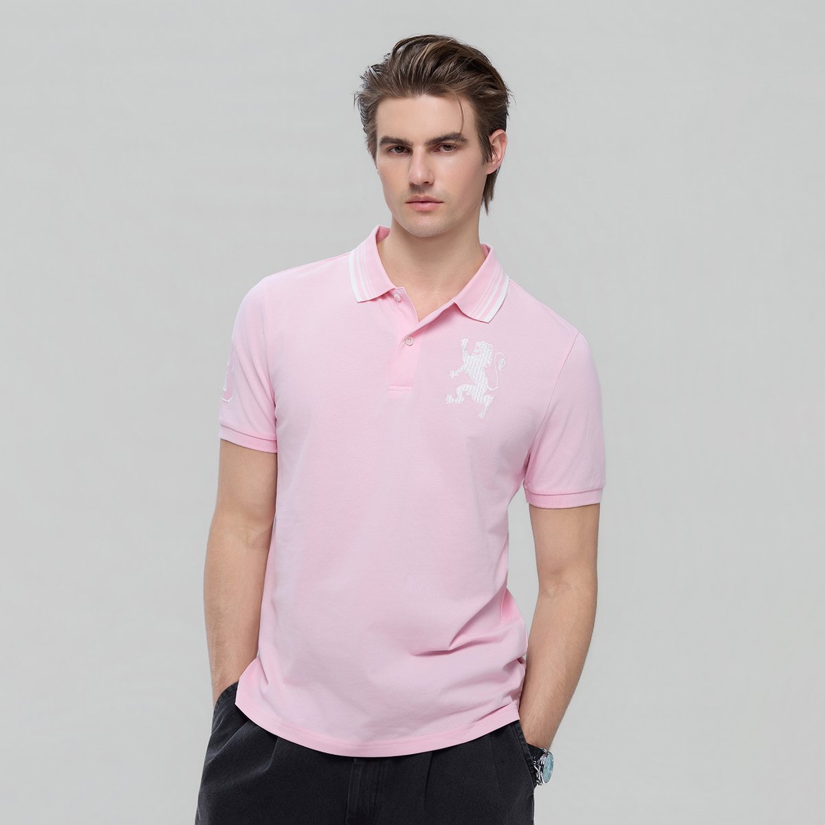 Men's Lion Polo - Giordano Online