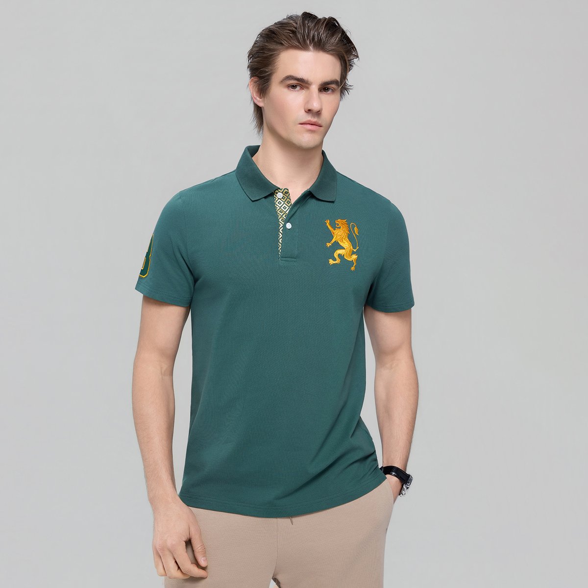 Men's Lion Polo - Giordano Online