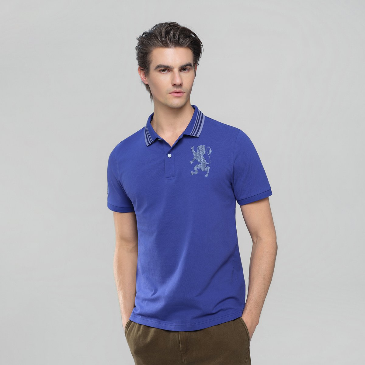 Men's Lion Polo - Giordano Online