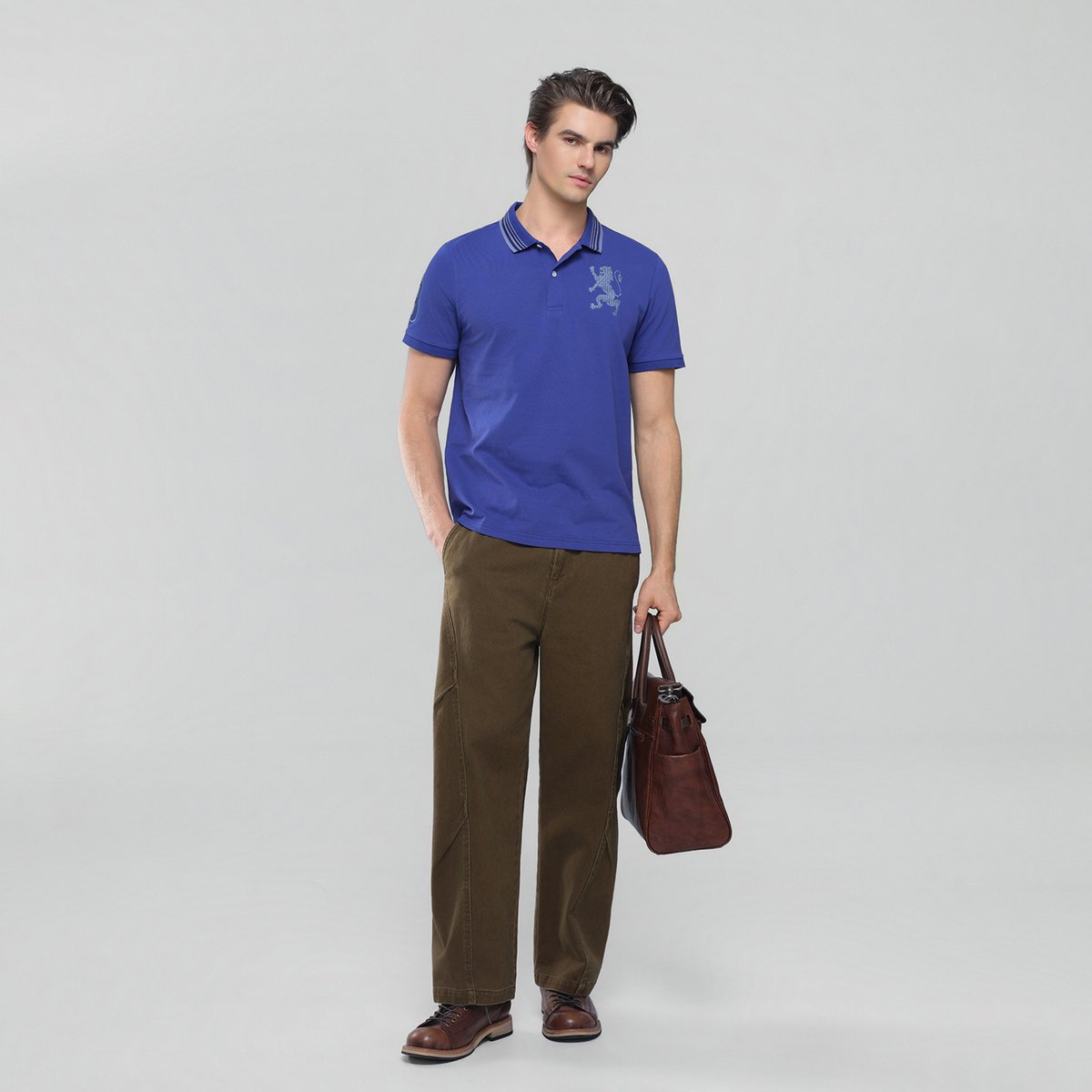 Men's Lion Polo - Giordano Online