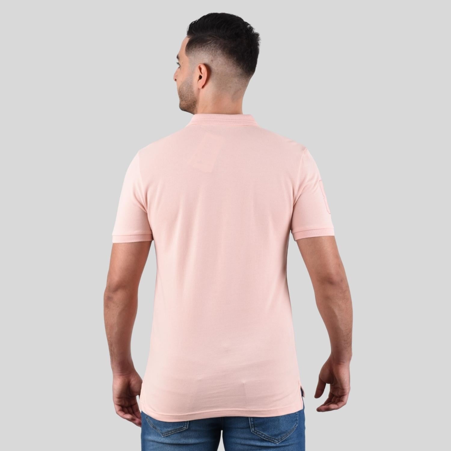 Men's Lion Polo - Pink - Giordano Online