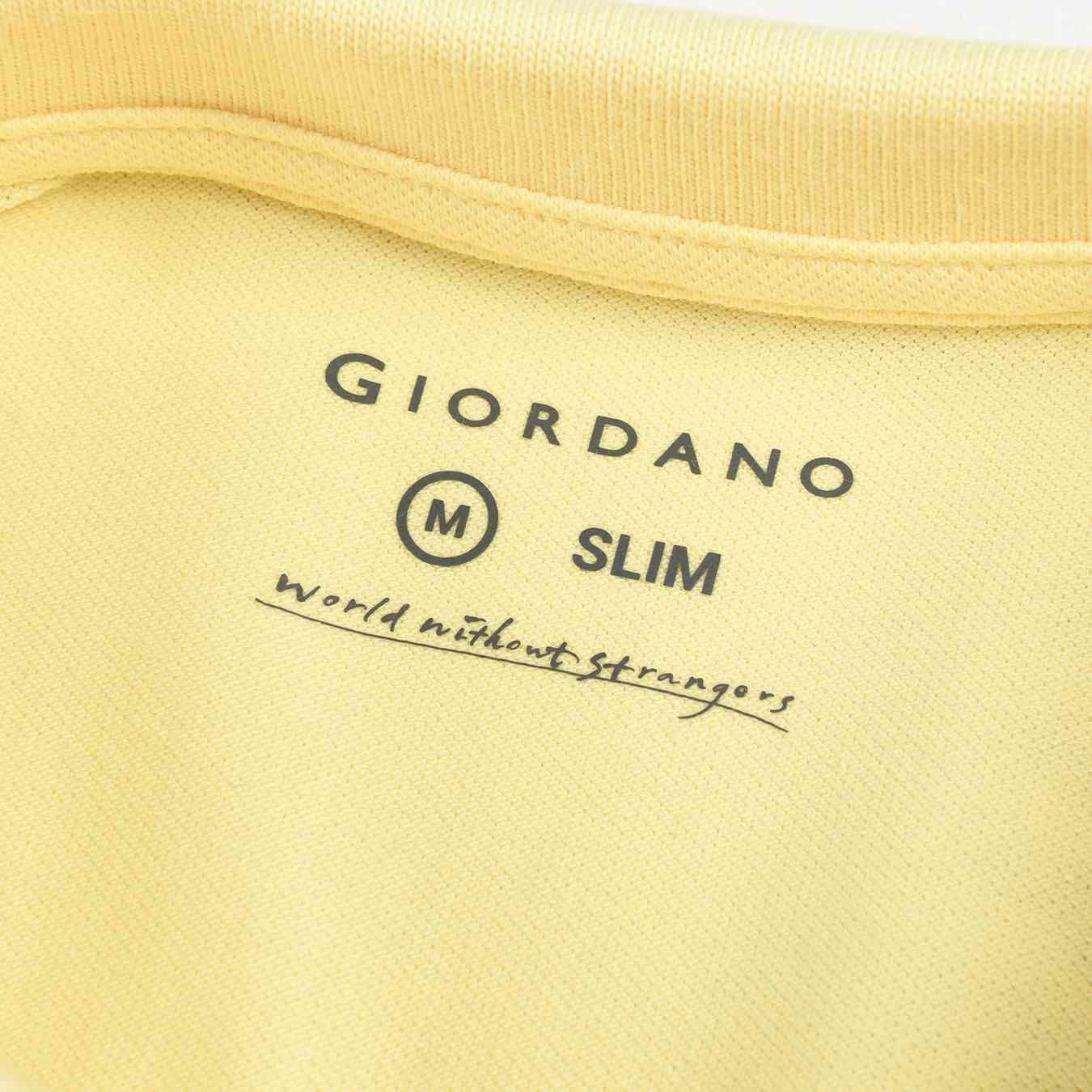Men's Lion Polo - Yellow - Giordano Online