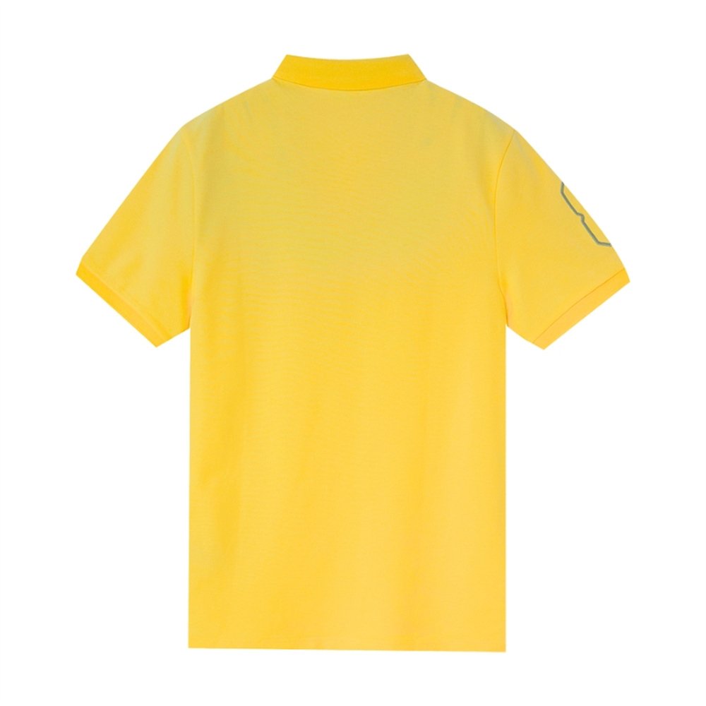 Men's Lion Polo - Yellow - Giordano Online