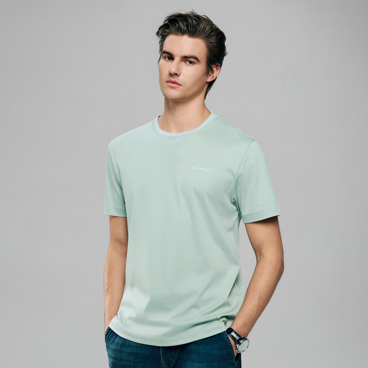 Men's Liquid Touch Tee - Giordano Online
