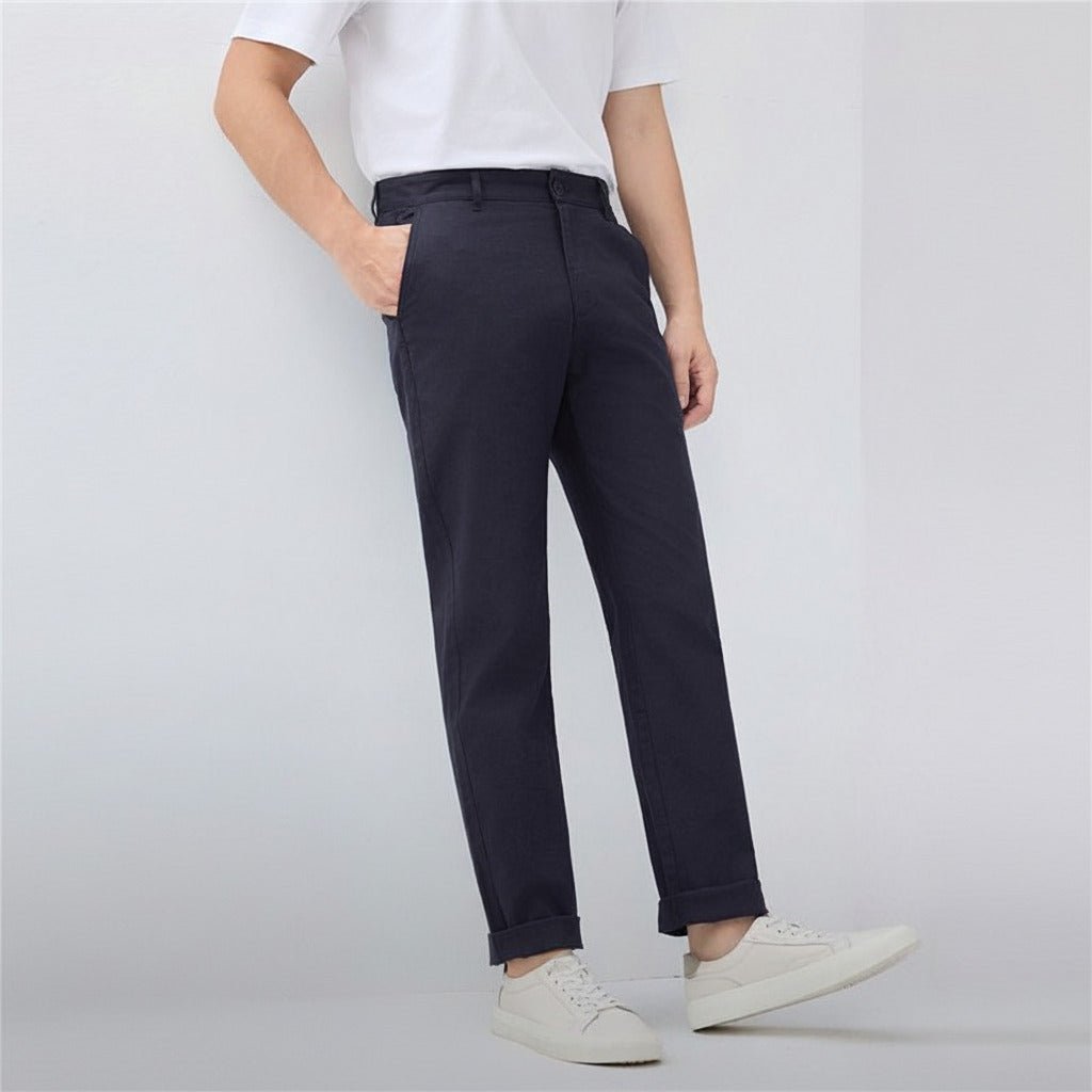 Men's Low Rise Slim Tapered Pants - Giordano Online