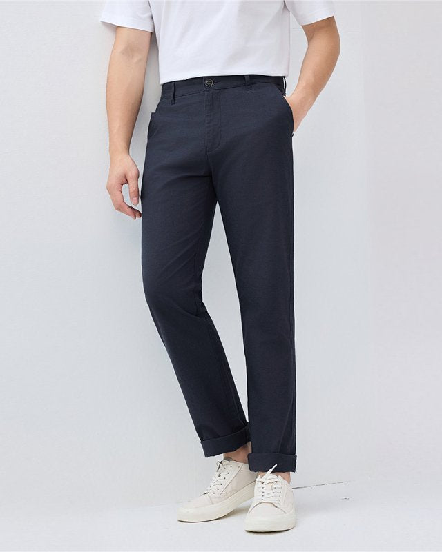 Men's Low Rise Slim Tapered Pants - Giordano Online