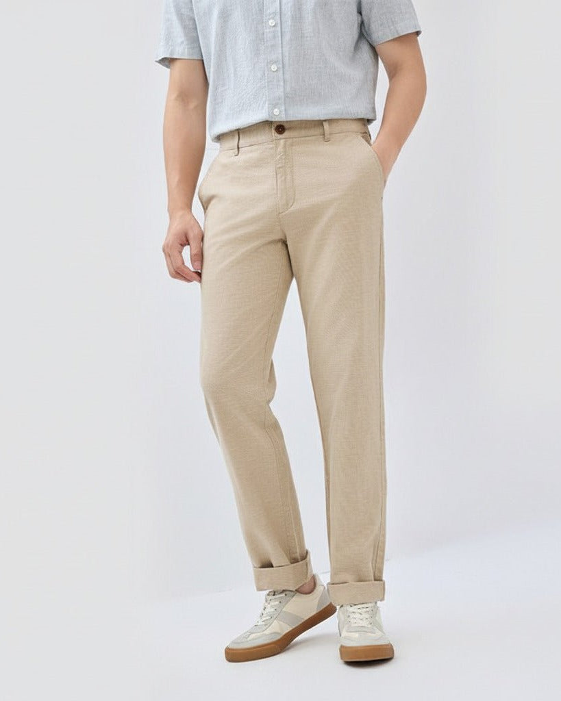 Men's Low Rise Slim Tapered Pants - Giordano Online