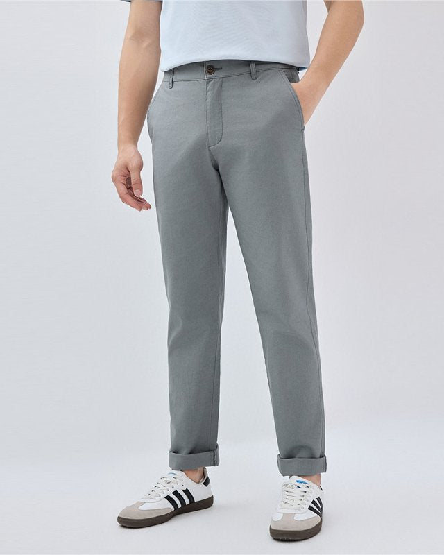Men's Low Rise Slim Tapered Pants - Giordano Online