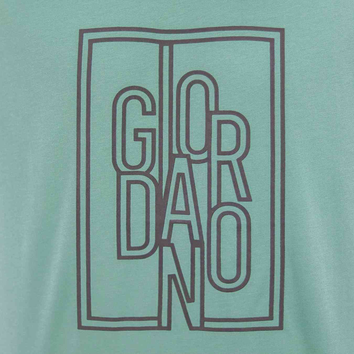 Men's ME Signature Print Tee - Green - Giordano Online
