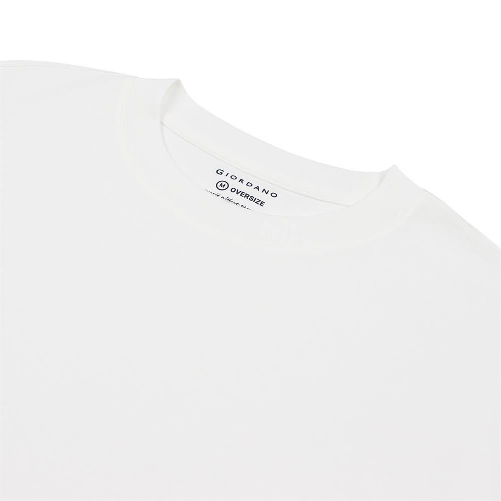 Men's Oversized Jacquard Texture Tee - Giordano