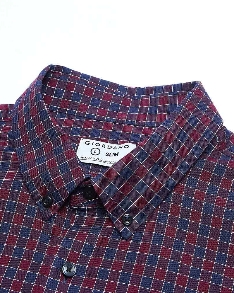 Men's Oxford Shirt - Giordano Online
