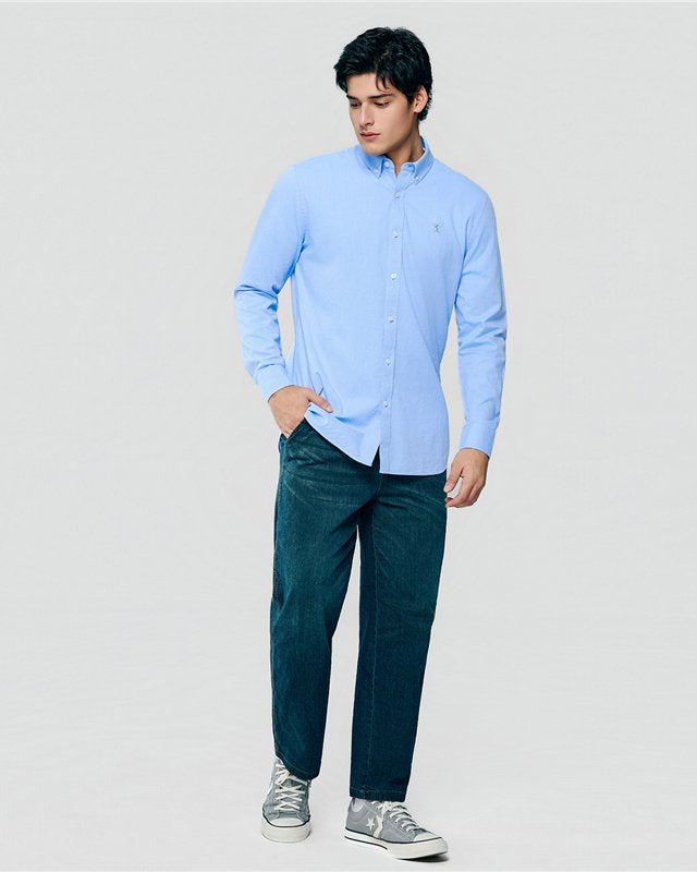 Men's Oxford Shirt - Giordano Online