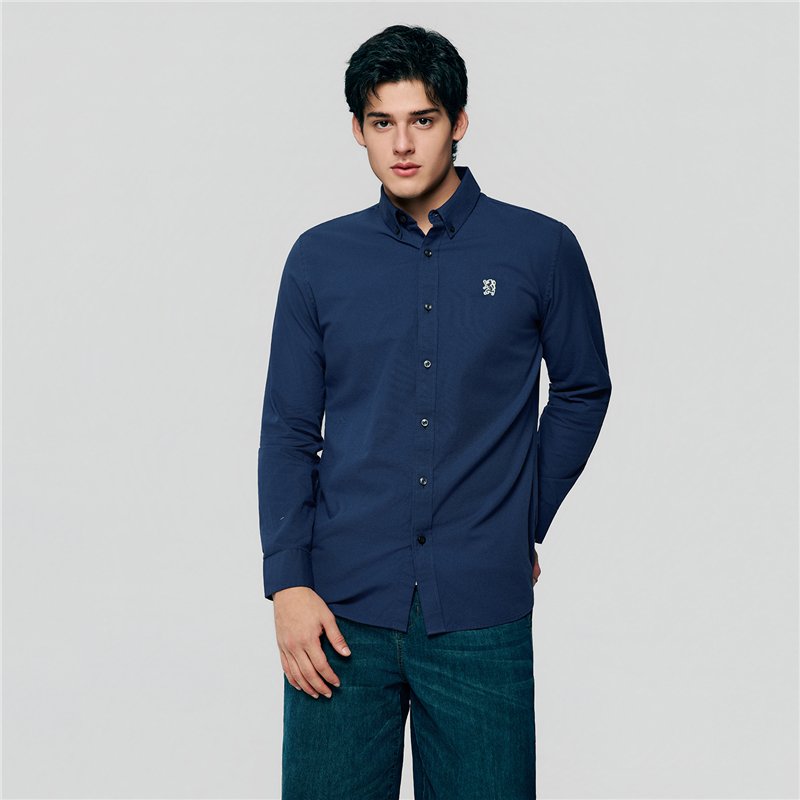 Men's Oxford Shirt - Giordano Online