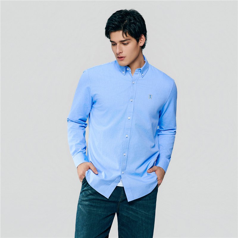 Men's Oxford Shirt - Giordano Online