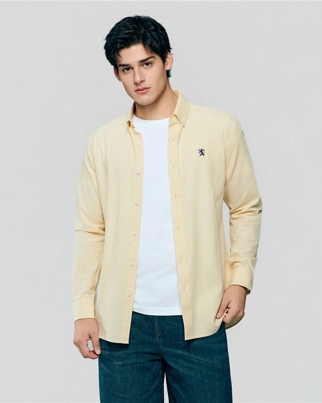 Men's Oxford Shirt - Giordano Online