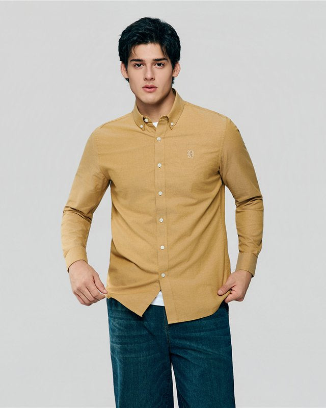 Men's Oxford Shirt - Giordano Online